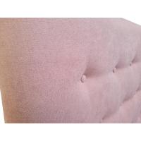 Cabeceros de Cama tapizados con Tejido Antimanchas, Estructura Madera Acolchado- Cabezal Dormitorio y Matrimonio Moderno Mod. Paris Todas Las Medidas y Colores (Rosa, 135 * 70) - details 40
