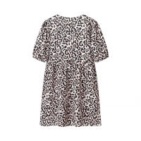 - Venta de verano de la temporada, camisas con cinturón de color puro para mujer, mini s de manga corta con cuello redondo, regular - details 7
