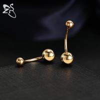 ZS 1 PC G23 Anillo de ombligo de acero de titanio para mujer CZ Crystal Internally Threaded Navel Barbell Stud Barra larga Piercing corporal - details 3