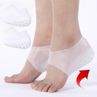 Plantilla Invisible con aumento de altura para hombre y mujer, calcetines de silicona con tacón, 2,5 cm, suela blanca para fascitis plantar - details 26