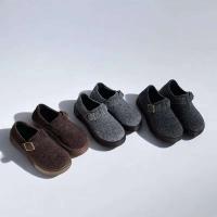Nuevas botas de mujer con plataforma de fieltro con cantidad mínima de pedido, hebilla aumentada, diseño moderno, precio bajo, marca de alta calidad - details 1