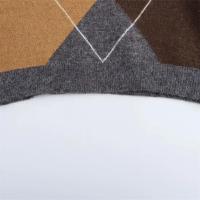 2024 otoño nuevo invierno mujer Casual moda Slim Fit versátil melocotón corazón cuello a cuadros suéter de manga larga - details 4