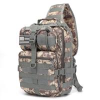 Mochila táctica de asalto, bandolera impermeable, mochila EDC para exteriores, senderismo, camping, caza, trekking, viajes - details 6