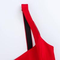 Estilo nuevo Mini vestido clásico de moda con corte en la cintura para mujer 9800606 - details 4