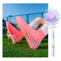 Zapatillas de fútbol avanzadas para hombre, deportivas de verano, transpirables y fabricadas con materiales, equipadas con plantillas de TPU para un buen agarre. - details 10