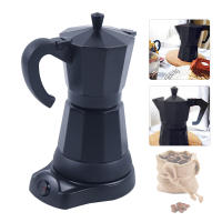 Máquina de Café Eléctrica de Aluminio 300 ml Filtrado Reutilizable Café Mocha Doméstico y Dining - details 9