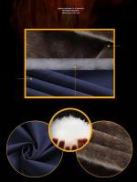 Chaqueta de algodón de gran tamaño para hombre, chaqueta de lana gruesa cálida a prueba de viento, Tops de tiro callejero casuales de moda, invierno, nuevo - details 2