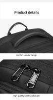 Mochila de Viaje para Hombres Capacidad Extra Grande 17 Pulgadas Paquete Comprimido de Vacío - details 8