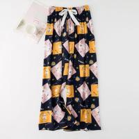 Pijamas de Algodón-Seda para Mujeres Pantalones Corporales Delgados para Embarazadas - details 21