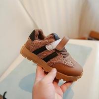 2024 invierno nuevos zapatos casuales para niños para niñas moda estilo coreano fondo suave antideslizante versátil Chic zapato de algodón escolar - details 10
