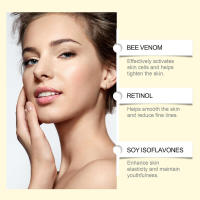 Crema facial reafirmante de noche para nutrir, iluminar, hidratar, hidratar y reducir las arrugas - details 8