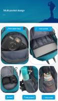 Mochila ligera para hombres y mujeres, bolsa de viaje ultraligera para senderismo, acampada y montañismo, tamaño pequeño - details 7