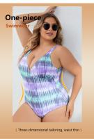 Traje de Baño de Talla Grande con Estampado Traje de Baño de Moda para Mujeres en Verano - details 4