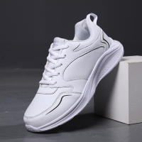 Zapatillas de deporte de cuero para mujer, zapatos deportivos ultraligeros de talla grande, primavera y otoño - details 23