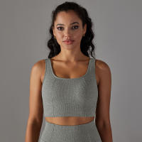 Nessaj-Chaleco de yoga sin costuras, top corto deportivo para fitness, gimnasio, correr, sujetador a prueba de golpes - details 12
