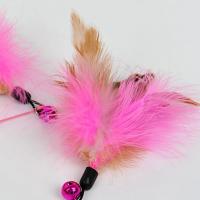 Juguetes de Gato de Alambre de Acero Pluma Interactiva para Gatito 2pcs con Cuentas y Campanillas - details 15