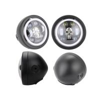 Faros LED para motocicleta de montaje de 5,75 pulgadas con luz alta y baja DRL - details 2