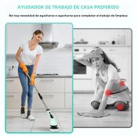Cepillo de Limpieza Eléctrico Inalámbrico Multifuncional 9-en-1 Rotativo de Mano con USB - details 0