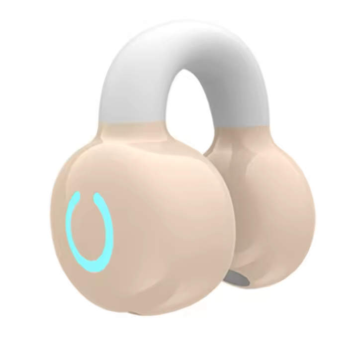 Auriculares Bluetooth inalámbricos individuales, miniauriculares inalámbricos estéreo verdaderos, ligeros y cómodos con clip para la oreja - 1