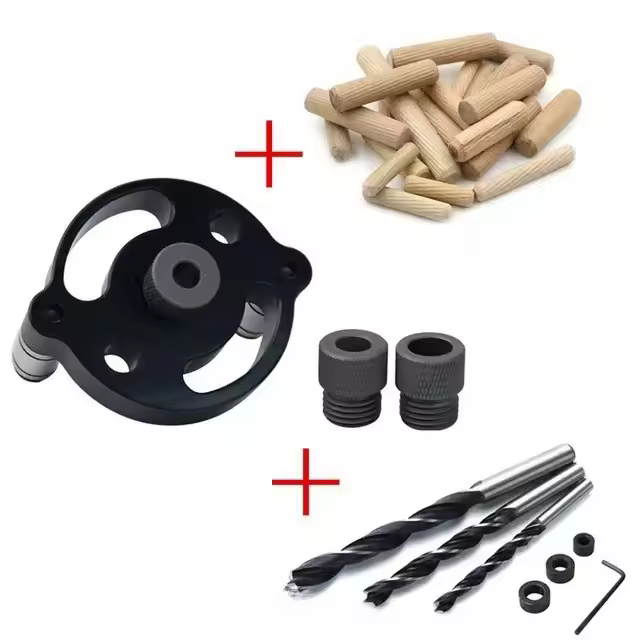 Kit de Taladro Vertical Autoalineado Herramienta Portátil de Conveniente para Perforar Agujeros en Pared Material de Aleación de Aluminio - 1