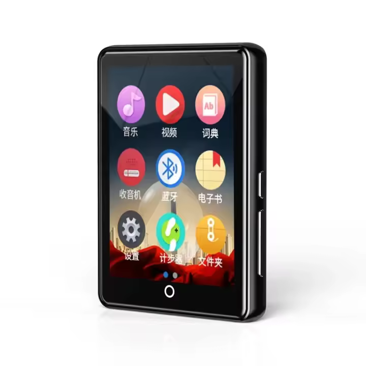Reproductor de MP3 con Pantalla Táctil Completa RJYLZ Radio FM, Libro Electrónico, Altavoz Integrado - 1