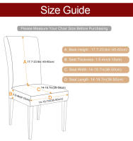 Cubierta de Silla Impermeable Coolazy para Sala de Comedor con Material de Spandex y Poliéster Removible y Elástica Estilo Jacquard con Cierre de Cordón - details 5