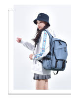 Mochila de reducción de carga de nylon popular mochila de ordenador de tela Oxford multicolor de gran capacidad mochila impermeable - details 28