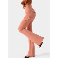Pantalones de Pierna Ancha 2025 Ajuste Perfecto, Sensación de Desnudez, Alto Talle, Etiqueta Micro para Yoga y Trabajo - details 5