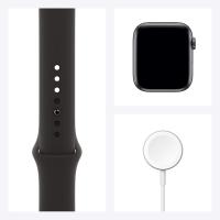 Apple Watch Series 6 (GPS, 44 mm) - Caja de aluminio gris espacial con correa deportiva negra (renovada) - details 6