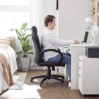 Silla de Escritorio de Oficina Ergonómica Regulable con Ruedas, Azul, 79 x 65 x 33 - details 3