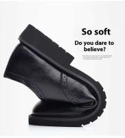 Zapatos de vestir informales de piel de vaca de alta calidad, suaves y cómodos, estilo de negocios y oficina, zapatos formales Oxford para hombre - details 11