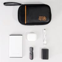 Bolsa de almacenamiento de cables de datos de gran capacidad, caja de almacenamiento de dispositivos digitales portátil multicapa, multifuncional a prueba de polvo - details 3
