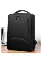 Bolso bandolera de negocios para hombre, bolso de hombro impermeable con compartimento para ordenador portátil, puerto de carga USB, tela Oxford de alta calidad, logotipo impreso de viaje - details 12