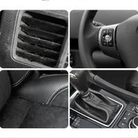 Herramienta de limpieza Interior de coche, cepillo Artificial para coche, polvo de grietas, detalles, limpieza de salida de aire de coche, cepillo suave con carcasa - details 1
