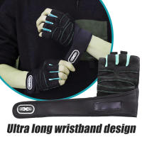 Guantes de entrenamiento para hombre y mujer, envolturas de muñeca, levantamiento de muñeca, para Fitness, entrenamiento, protección completa de La Palma, 1 par - details 9