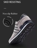 Zapatillas de Hombre de Cuero Deportivo Zapatos de Correr Antideslizantes Cómodas y Transpirables - details 3