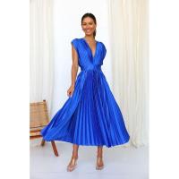 Nueva Moda de Vestidos para Mujer Primavera-Verano 2025 Estilo Casual Sin Mangas, Vestidos de Presión, Vestidos Sueltos, Cremallera - details 5
