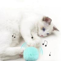 Juguetes Inteligentes para Gatos Pelota Interactiva de Hierba Entrenamiento Eléctrico para Mascotas con Sonido Táctil - details 3