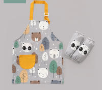 Delantal de Bebé Impermeable para Niños, Ropa de arte antisudor, Pintura, Cubierta - details 2