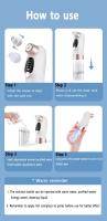 Removedor de espinillas, aspiradora de poros, limpiador facial eléctrico, eliminación de cabeza de acné y espinillas, recargable por USB, ciclo de agua, eliminación de puntos negros - details 12