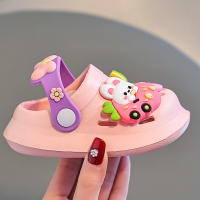 Sandalias Para Niñas, Zapatillas Antideslizantes Para Bebés De Suela Blanda Para Interiores De Verano Para Niños, Zapatos De Agujero Para La Cabeza Con Bolsa Para Niños De Dibujos Animados - details 16