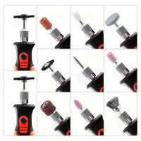 JANGKLIFE 74PC Kit de herramientas rotativas inalámbricas, bolígrafo de grabado recargable con batería de 2000 mAh, carga USB, velocidad variable para desbarbado, amolado, pulido, incluye accesorios y complementos. - details 4