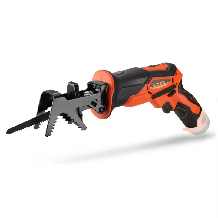VALUEMAX - Sierra de sable inalámbrica de 12 V, herramienta portátil inalámbrica para madera y metal con 3 hojas - 1
