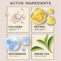 Crema reafirmante de Retinol, crema facial de colágeno para arrugas suaves, crema hidratante para blanquear, productos para iluminar la piel - details 5