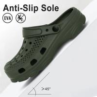 Evshine, zapatillas de playa clásicas con soporte para arco, sandalias antideslizantes cómodas Unisex, calzado para jardín, zuecos de verano para hombre - details 11