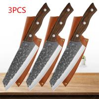 Cuchillo De Cocina Profesional WXCOO Forjado En Acero Inoxidable Mano Hecha Slicing De Carne Y Hueso Tradicional Longitud De Hoja 17.7 Cm - details 8