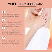 Crea para el cuidado del cuerpo con sabor a Poegranate, limpia suavemente las axilas, elimina los olores, refresca e hidrata el cuidado de la piel - details 4