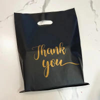 Bolsa Negra de Plástico Portátil para Hacer Ofertas de Acción de Gracias Cumpleaños Boda Navidad Empaque de Regalos - details 0