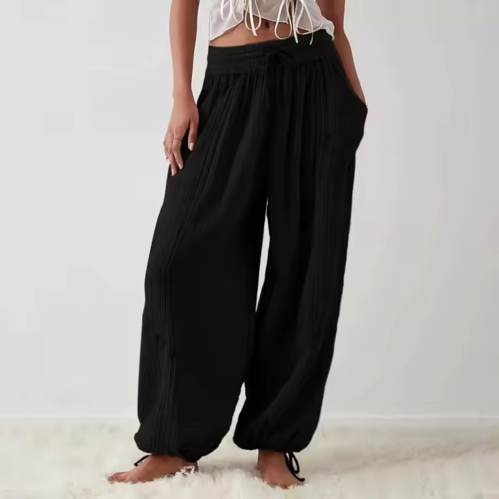 Pantalones de sandalia elásticos de secado rápido para mujer, ajustados, sueltos, para correr y entrenar, novedad de verano, 2024 - 1