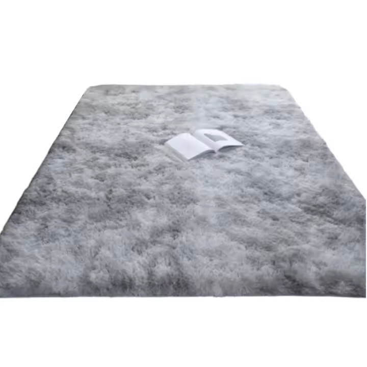 Shaggy alfombra lavable sala de estar, dormitorio moderno alfombra de felpa, decoración de interiores, sala de estar sofá mesa de café estera, dormitorio - 1
